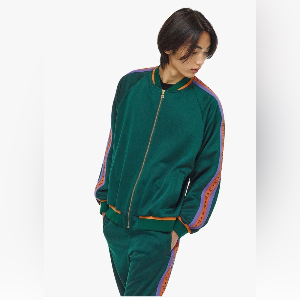 Mcm Men's P+m (phenomenon x ) Track Jacket - Green - Casual Jackets in size L